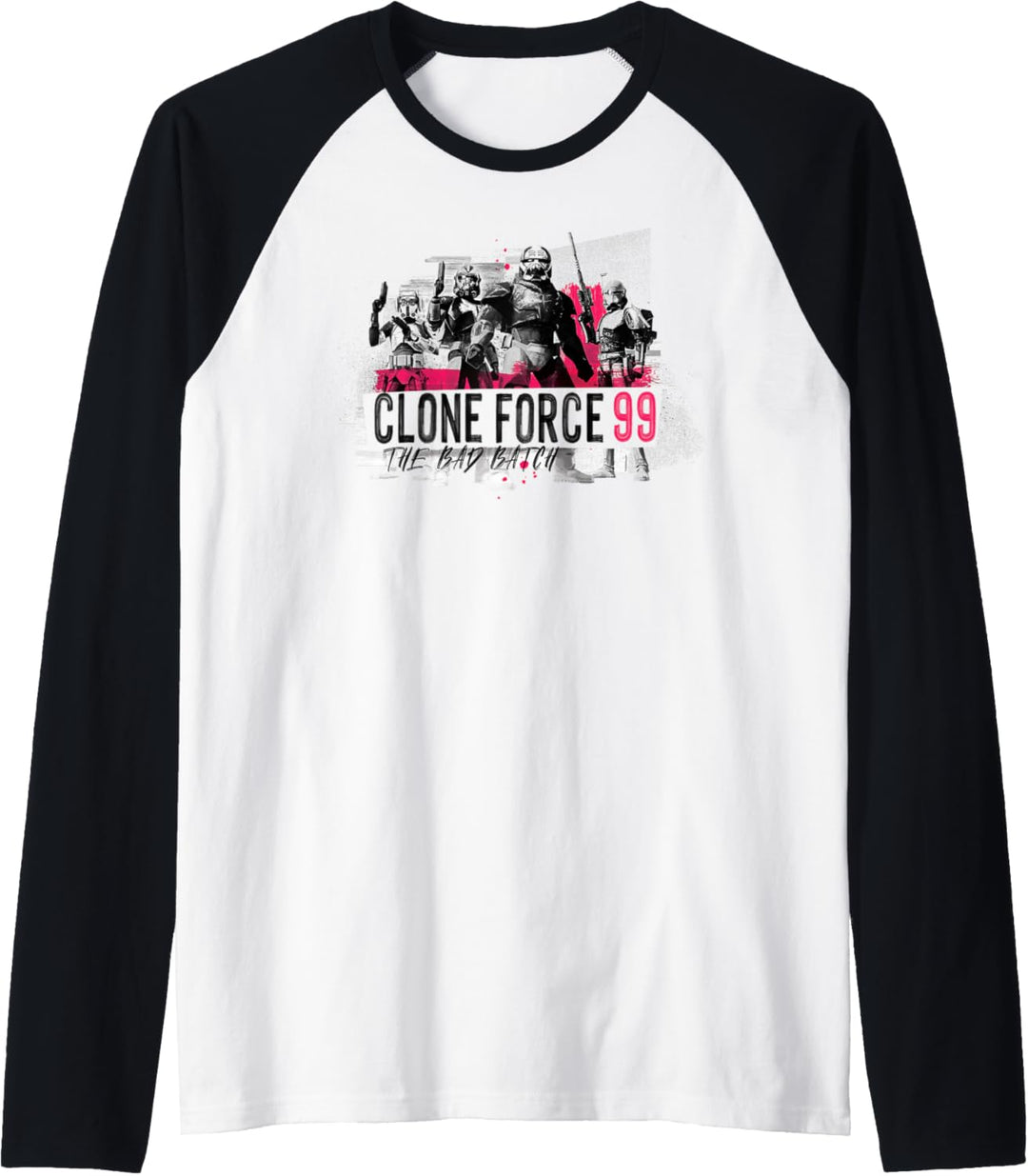 Star Wars Bad Batch Collage Raglan