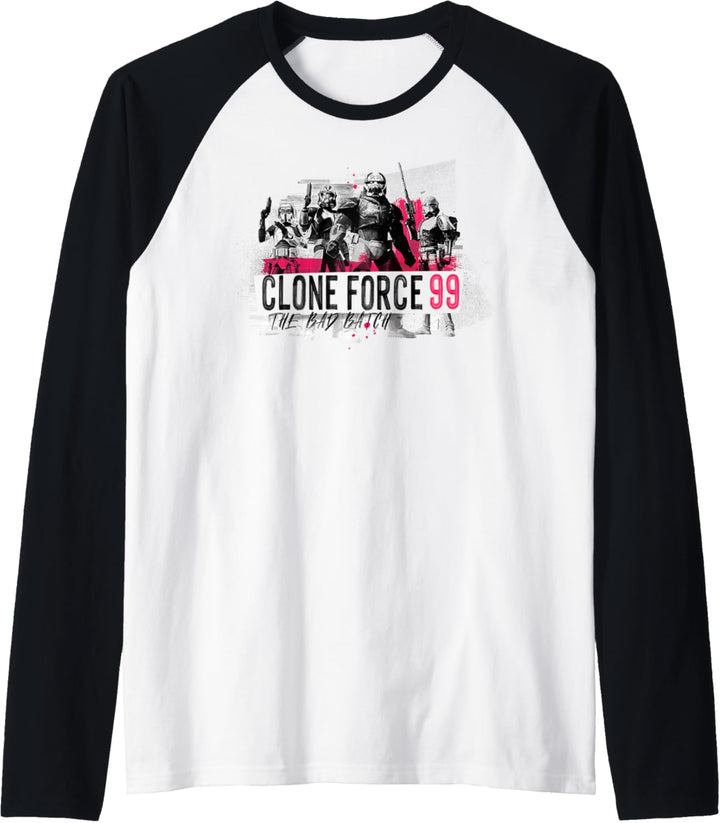 Star Wars Bad Batch Collage Raglan