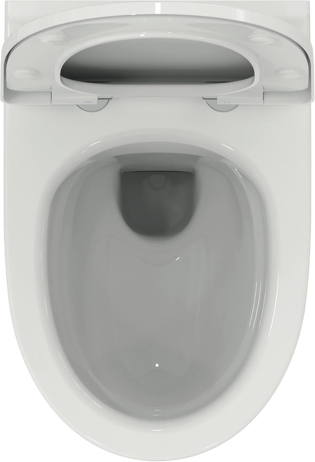 Ideal Standard i.life A Wandhängendes WC-Becken-Set, Hänge-WC mit CL1 Vollspülung 3.9-6 l/min, horiz