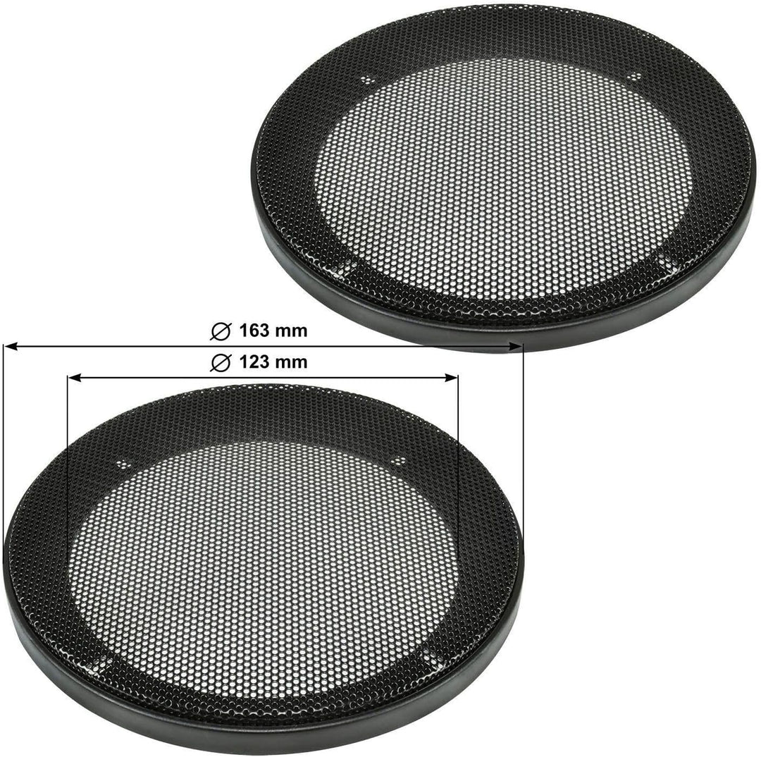 tomzz Audio 4000-006-1 Lautsprecher-Satz TA13.0-Pro DIN 130 2-Wege Koax System 50 Watt RMS