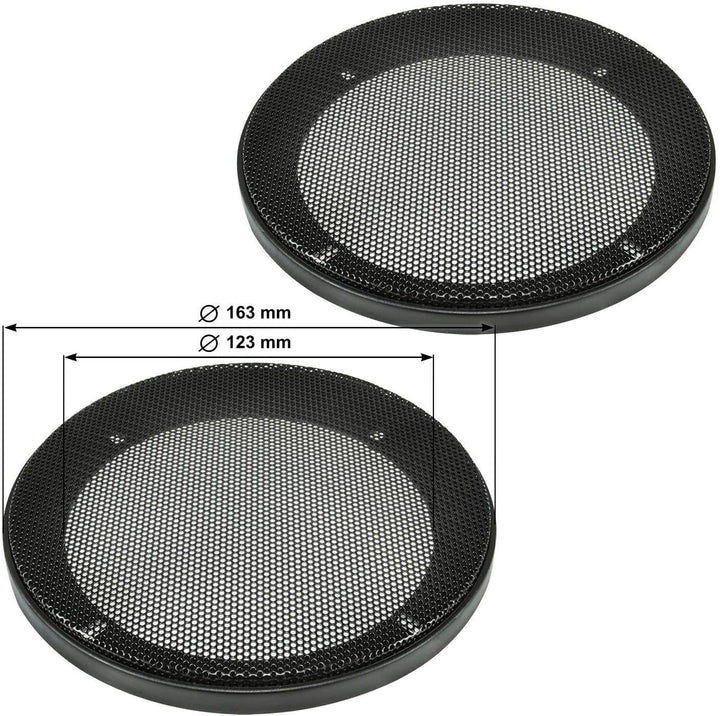 tomzz Audio 4000-006-1 Lautsprecher-Satz TA13.0-Pro DIN 130 2-Wege Koax System 50 Watt RMS
