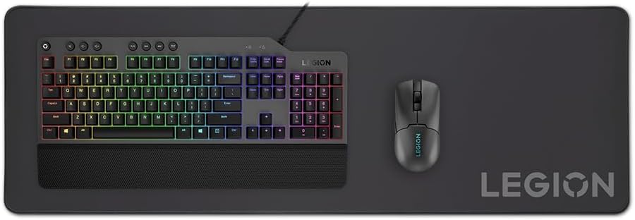 Lenovo Legion Gaming XL Mouse Pad - Black, GXH0W29068 Legion | Stoff 300L x 900B mm, Legion | Stoff