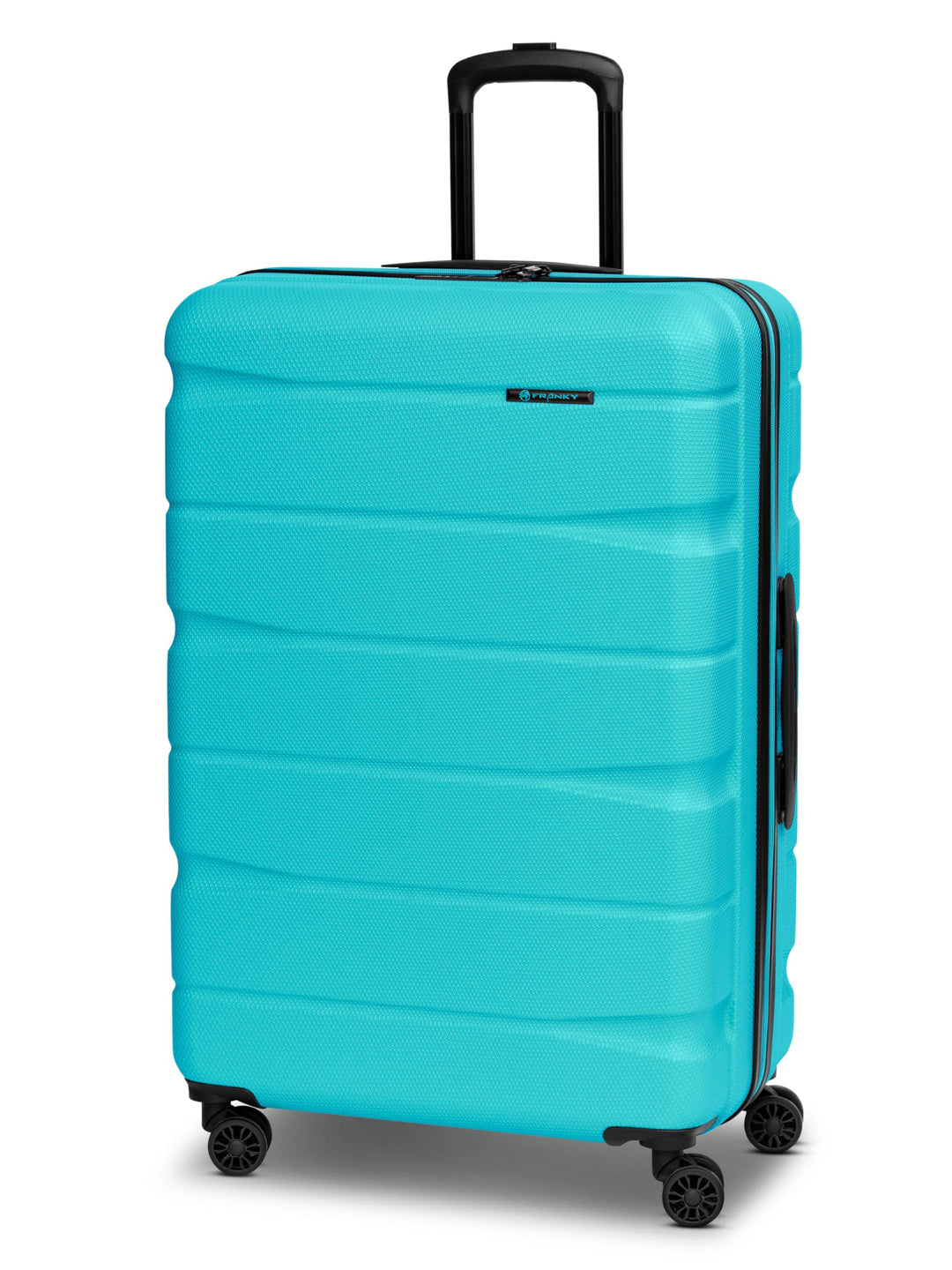 Franky Munich 4.0 Koffer gross | Hartschalen Trolley mit 4 Rollen, Kreuzpackgurt, arretierbarer Grif