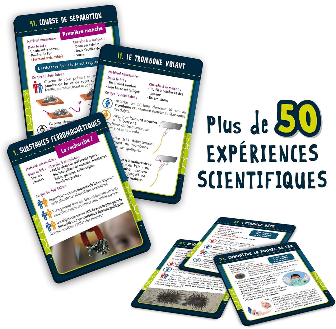 Lisciani – I'm A Genius Magnetismus – über 50 wissenschaftliche Experimente auf Magnetismus und Magn