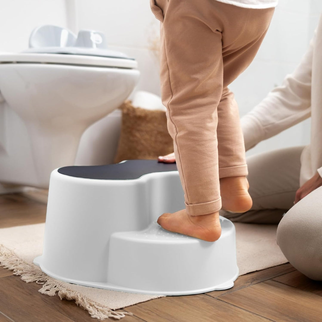 Rotho Babydesign TOP Kinderschemel - recycelt - Tritthocker - Trittschemel - Kinderschemel - Trittle