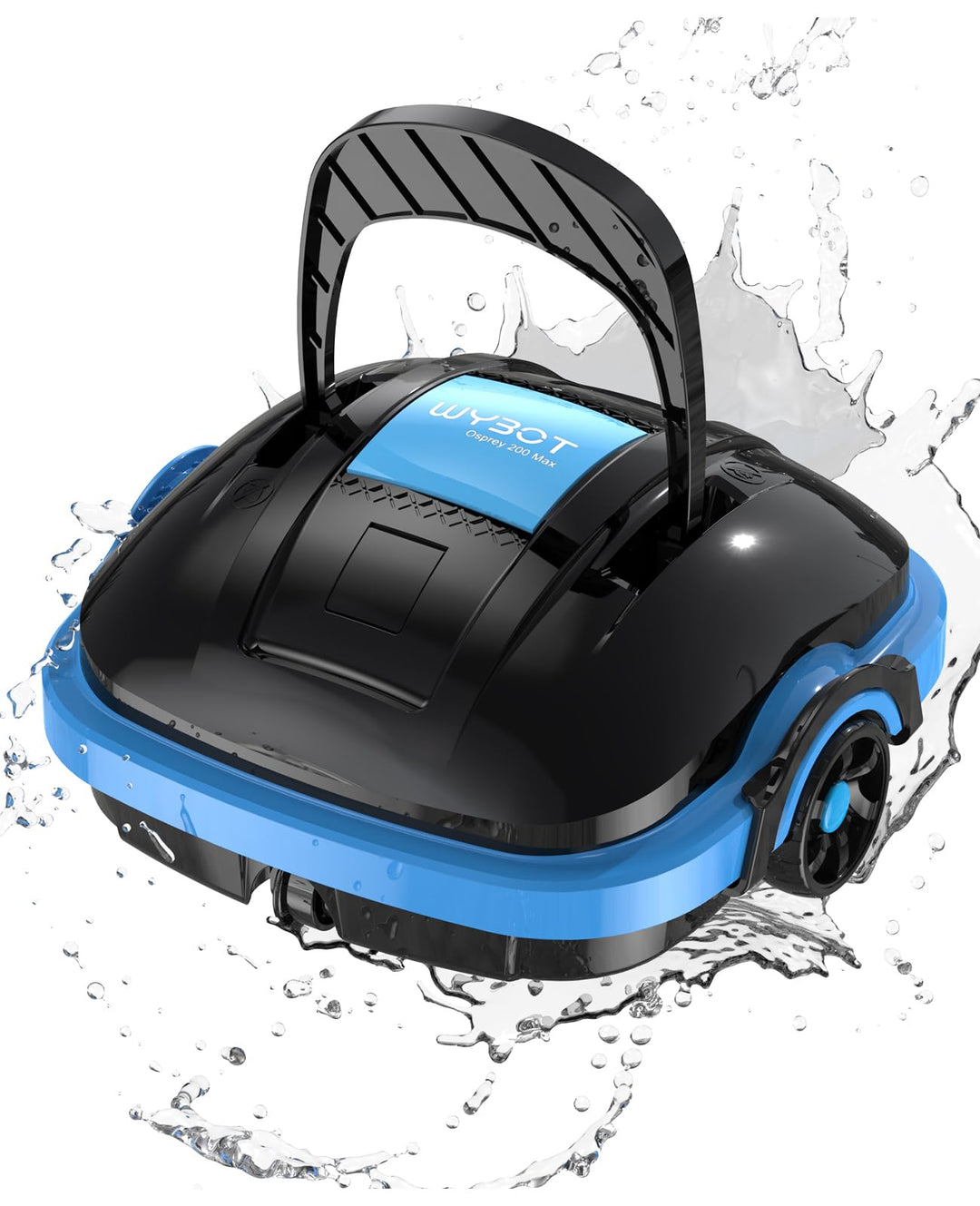 WYBOT Osprey 200 Poolroboter Akku Kabellos Poolsauger Roboter mit Dual Antriebsmotoren,180μm Filtrat