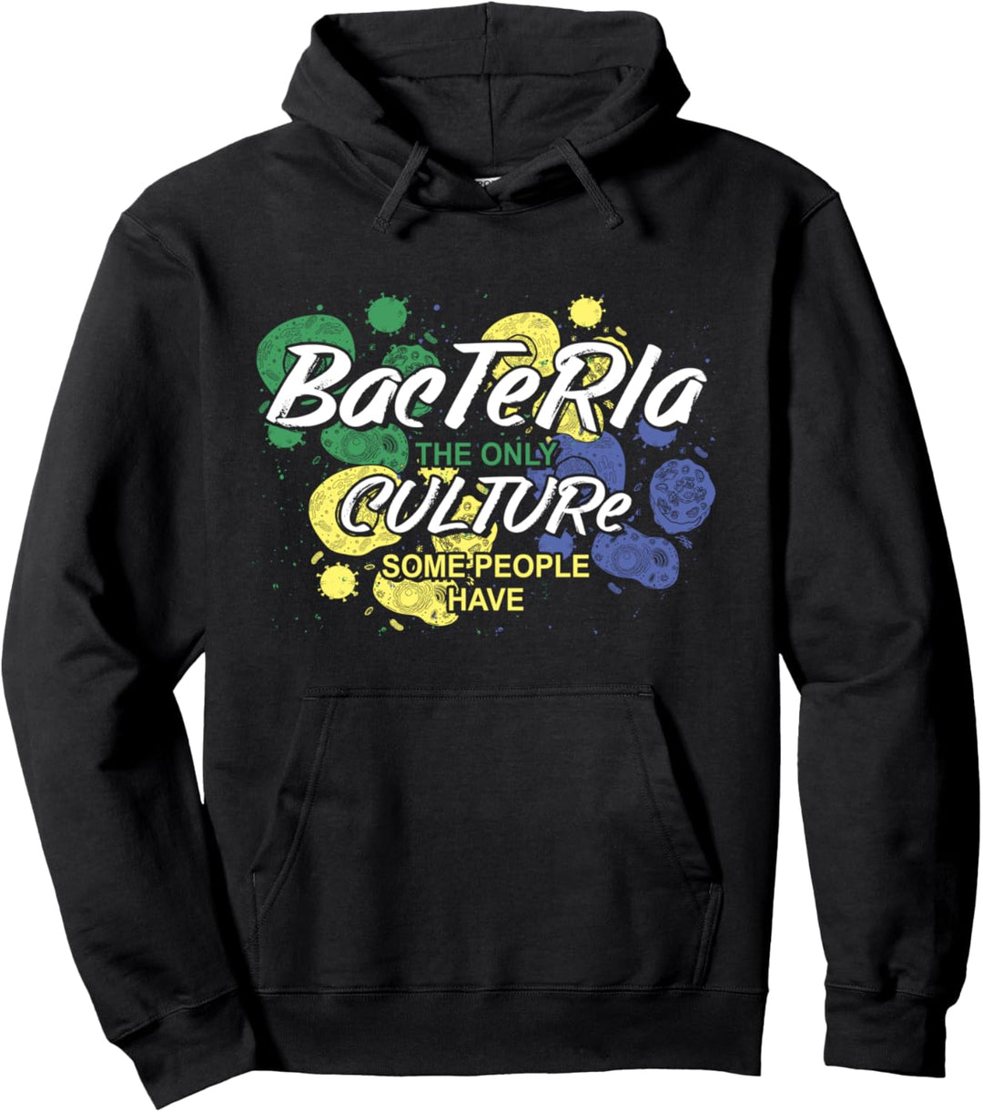 Funny Bacteria Culture Microbiologist Wissenschaft Nerd Biologie Pullover Hoodie