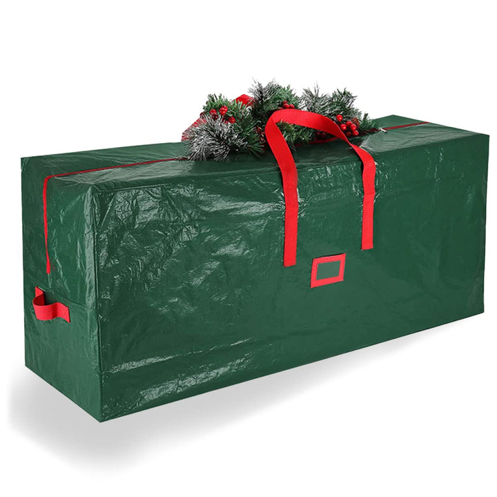Hillylolly Tannenbaumtasche grün Aufbewahrungstasche für Weihnachtsbaum, Wasserdichtes Weihnachtsbau