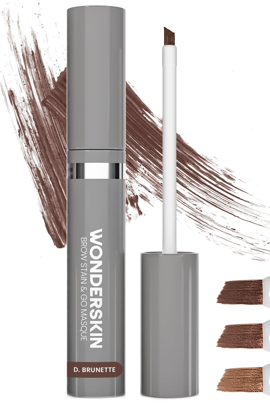 Wonderskin Augenbrauen-Tönung – Wonder Blading Brow Stain & Go Masque, Langlebige Brauen-Tönung, Übe