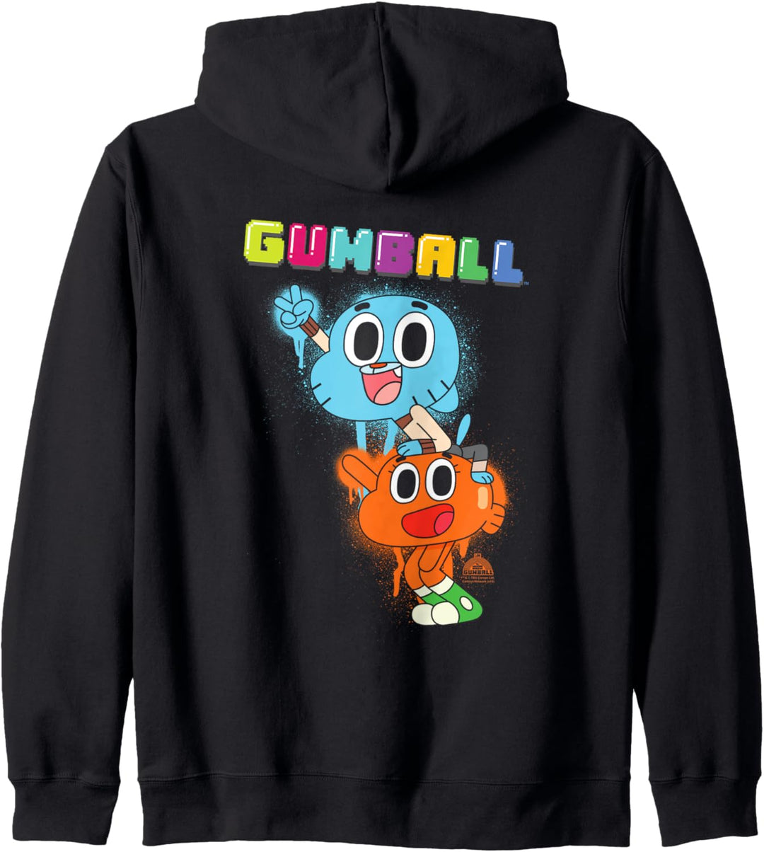The Amazing World of Gumball Gumball Spray Kapuzenjacke