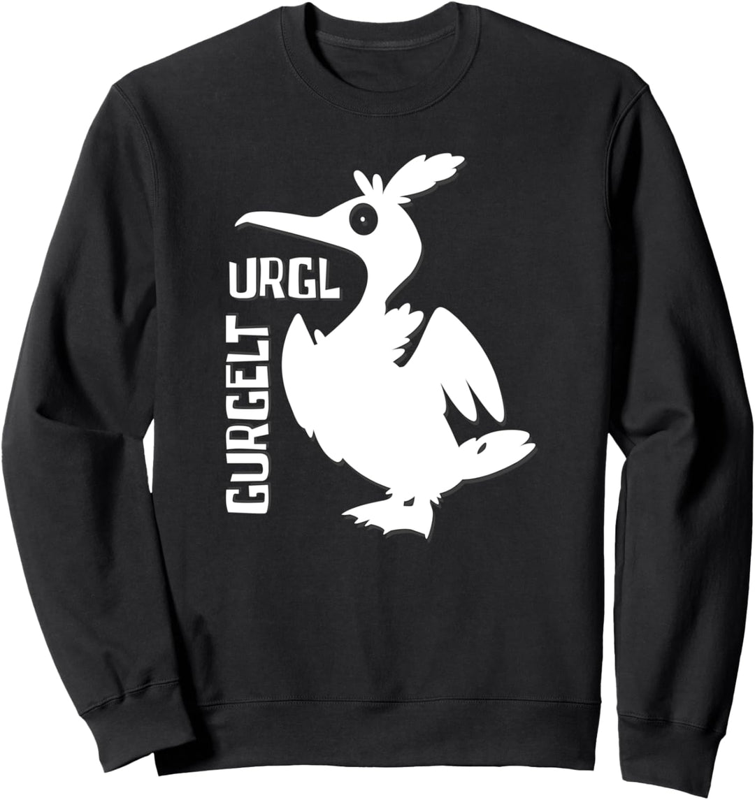 Urgl gurgelt | lustiger Vogel | gaming | for gamers | Möwe Sweatshirt