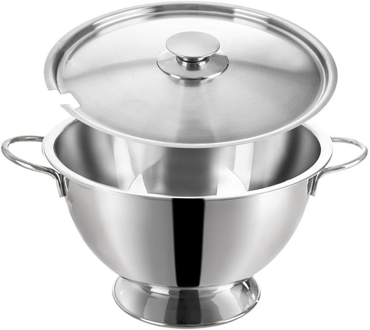 Suppentopf Suppenterrine Supenschale aus Edelstahl 4,5 L