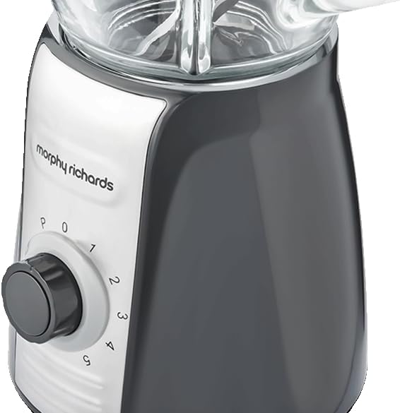 Morphy Richards 403010 Standmixer mit Eiszerkleinerungsklingen Inspire Kitchen Confidence, Glas, 600