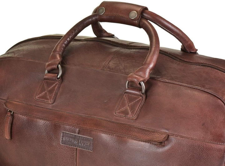 Greenburry GBVT Washed Reisetasche Leder 51 cm