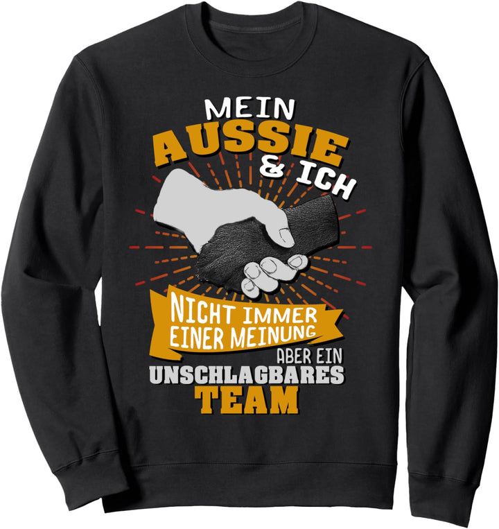 Aussie T-Shirt Damen Team Australian Shepherd Sweatshirt
