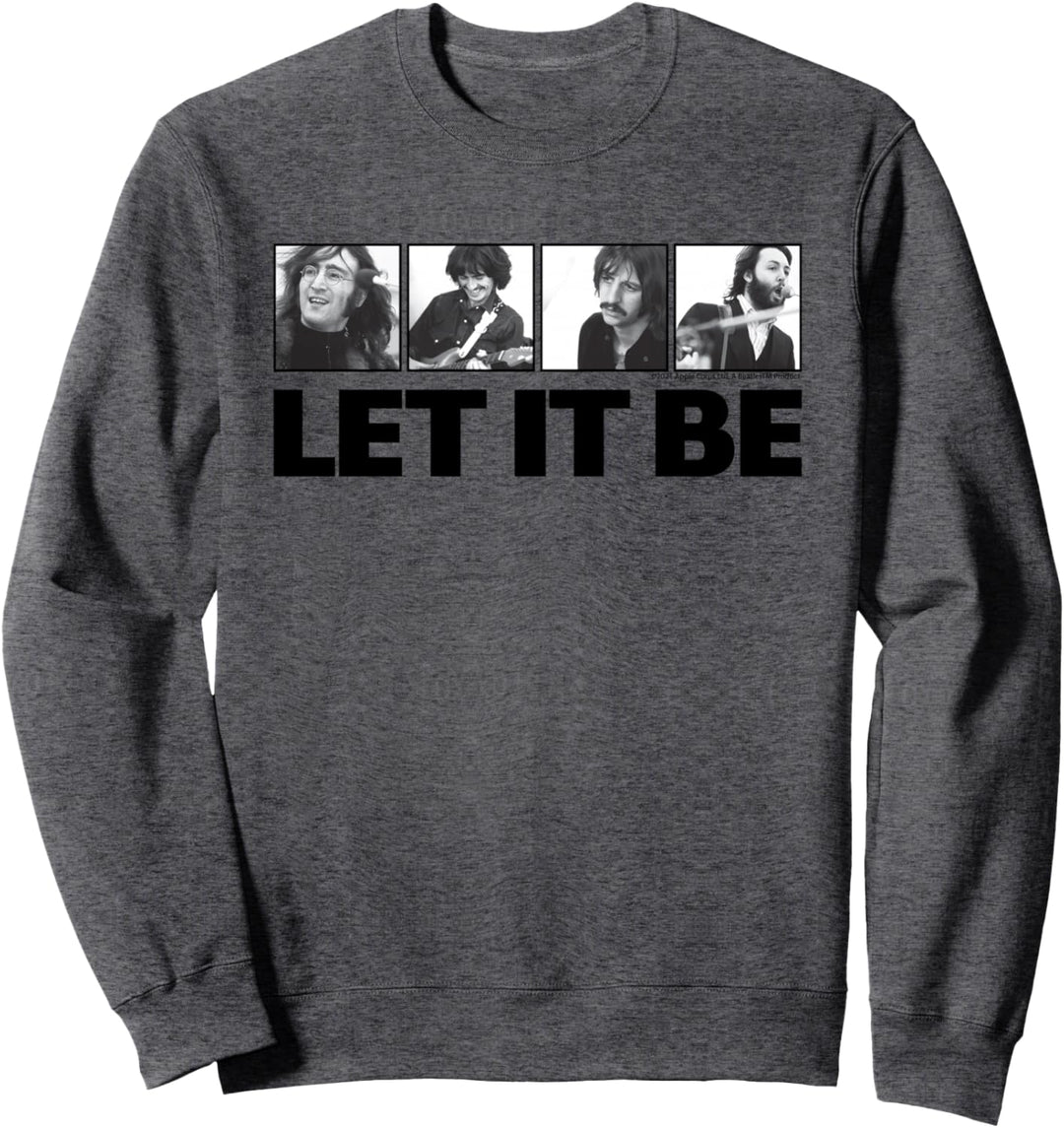 Die Beatles lass es sein Musik Sweatshirt