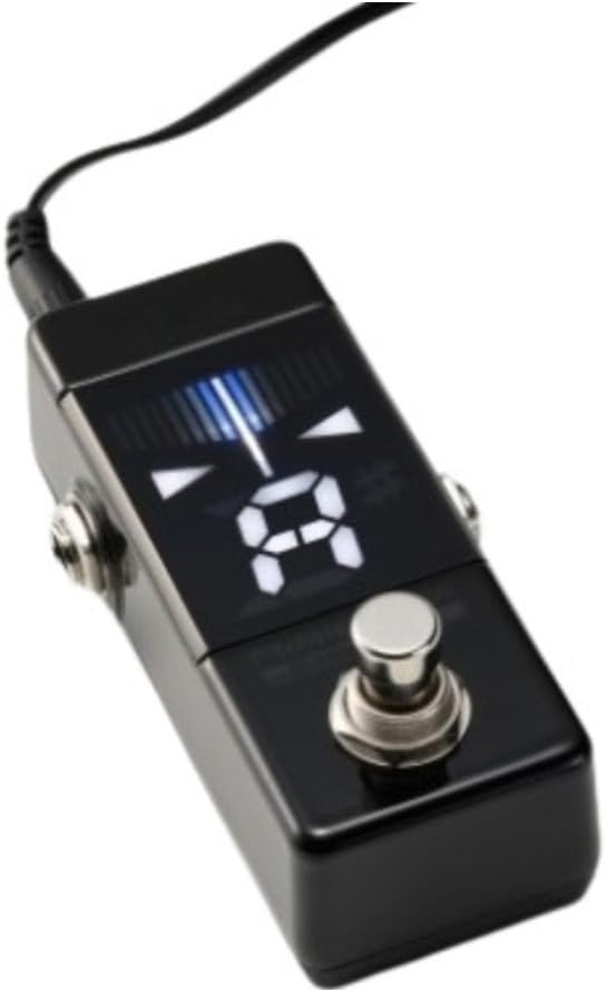 Korg - PB-X-MINI Pitchblack X Series - Chromatic Guitar/Bass Pedal Mini Tuner - Black, PB-X-MINI