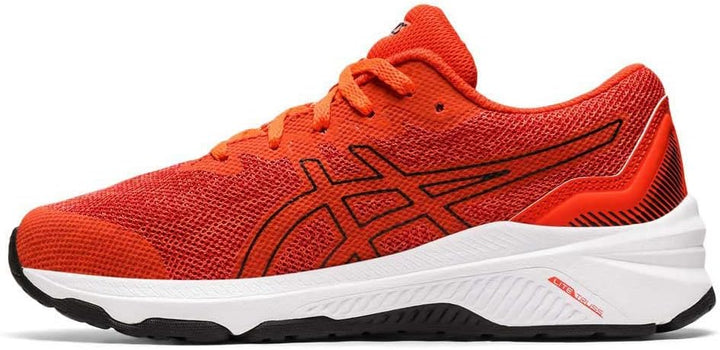ASICS Unisex Kinder Gt-1000 11 Gs Sneaker 32.5 EU Cherry Tomato Black, 32.5 EU Cherry Tomato Black
