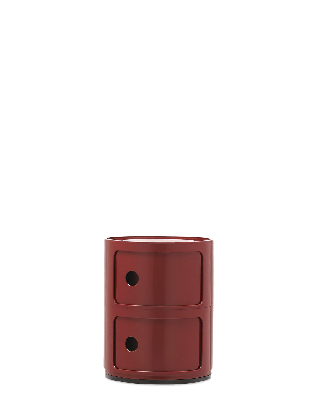 Kartell Componibili, Container 2-fächer, Bordeaux 2-fächer Bordeaux, 2-fächer Bordeaux