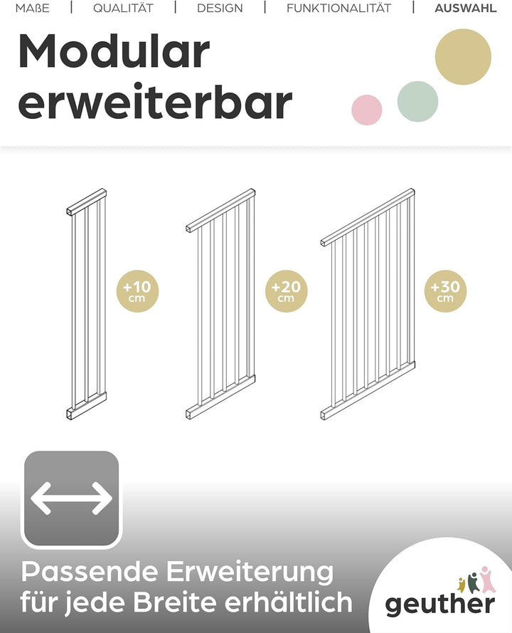 Türschutzgitter Easylock 20 cm Verlängerung Schwarz Schwarz 20 cm Verlängerung, Schwarz 20 cm Verlän