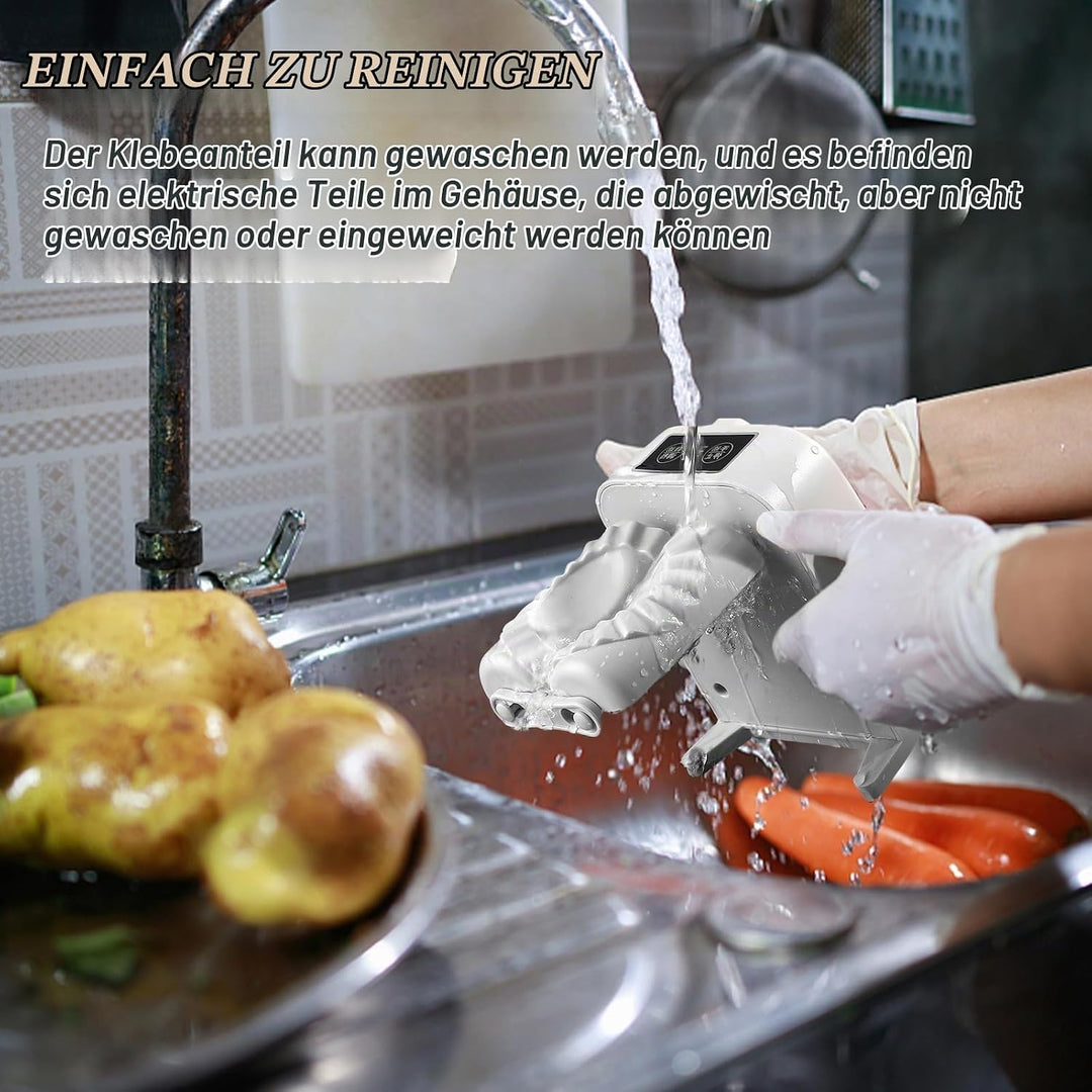 Automatische Knödelmaschine, Ravioli Former Dumpling Maker Automatischer, Elektrische Teigtaschenmas
