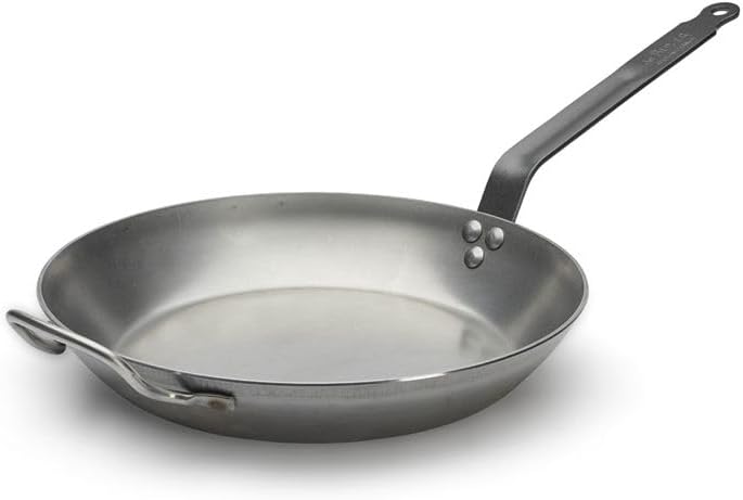 DE BUYER Carbon Plus Bratpfanne 32cm - Stahl Durchmesser 32 cm, Durchmesser 32 cm