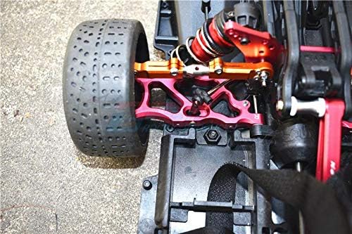 Arrma LIMITLESS/INFRACTION/TYPHON Tuning Teile Aluminum Rear Lower Arms - 2Pc Set Orange