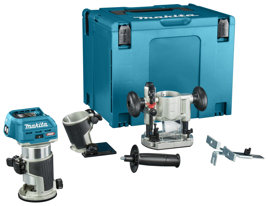 Makita RT001GZ10 Akku-Multifunktionsfräse 40V max. (ohne Akku, ohne Ladegerät)