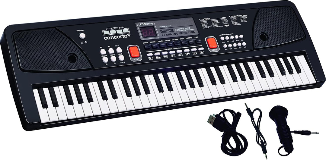 REIG 8922 Elektronisches Orgel 61 Tasten Multifunktionstasten, Sortiert, Sin Talla