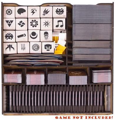 docsmagic.de Organizer Insert for Gloomhaven Box - Einsatz, Gloomhaven
