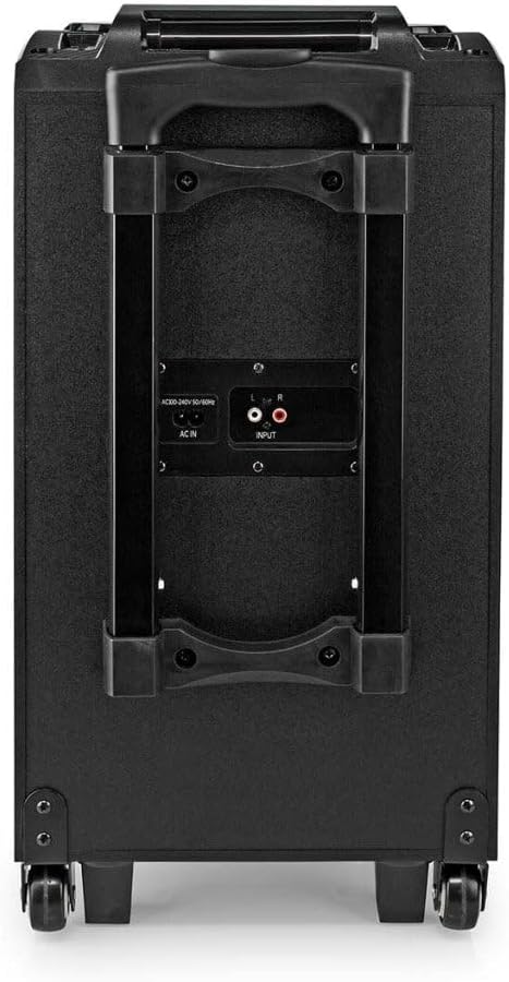 Nedis Bluetooth®-Party-Lautsprecher | max. Batteriespielzeit: 6.5 Std | 120 W | Tragegriff | Partyli