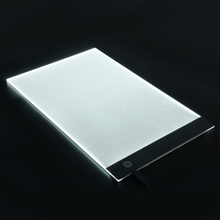 Led Licht Pad,Tragbare Light Pad Mit USB Leuchttisch A4 Led Dimmbar 3-stufige euchtkasten-Zeichenbre