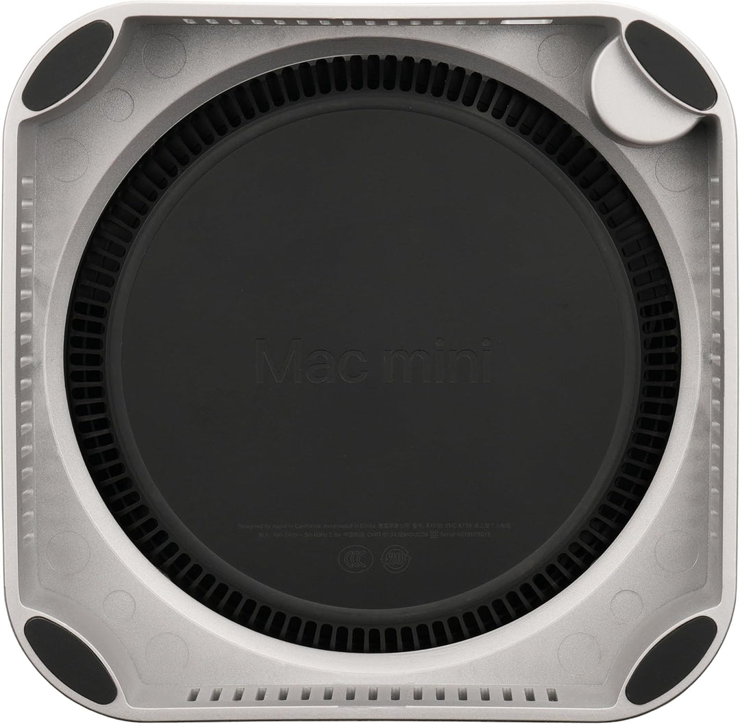 Mac mini M4 Stand, Silber Halterung für Mac mini M4/M4 Pro 2024-2026 Belüftung Wärmeableitung Kühlun