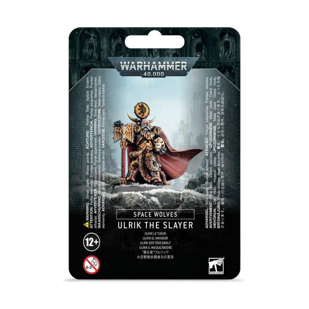 Games Workshop 53-17 - Warhammer 40.000 - Space Wolves Ulrik The Slayer, Schwarz