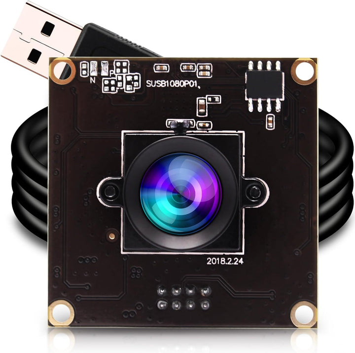 ELP No Distortion Kamera USB3.0 Compatible with Sensor Sony IMX291 50fps 1080P Webcam SUSB1080P01-LC