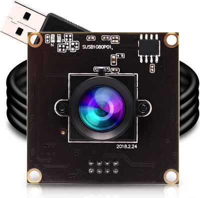 ELP No Distortion Kamera USB3.0 Compatible with Sensor Sony IMX291 50fps 1080P Webcam SUSB1080P01-LC