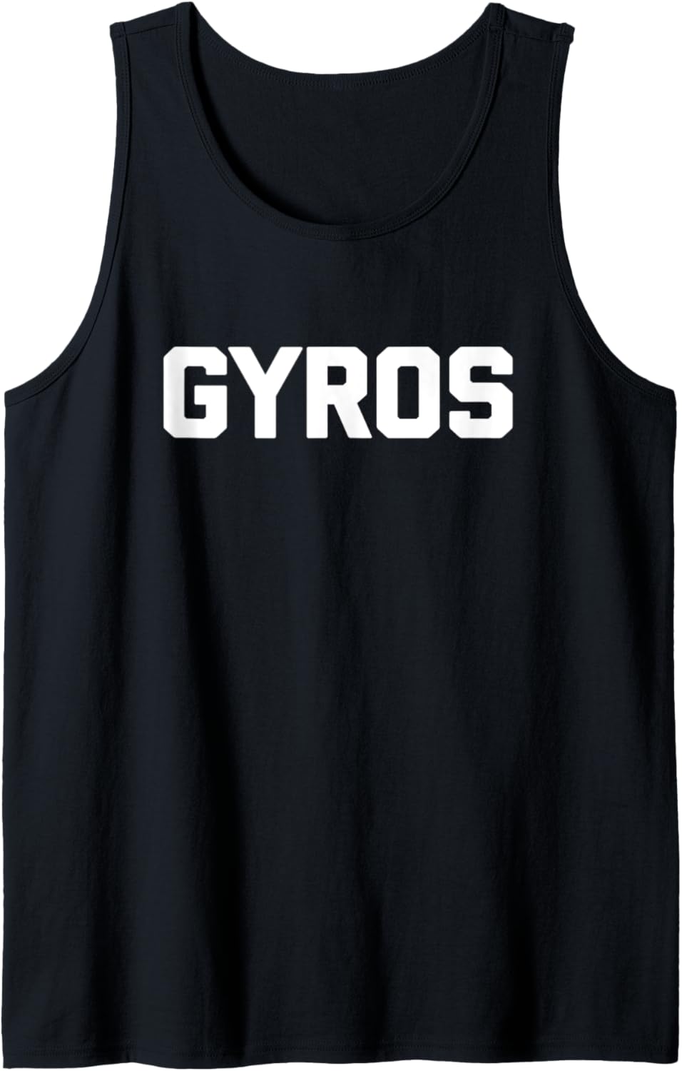 Gyros T-Shirt Lustiger Spruch sarkastische Neuheit Humor Cool Food Tank Top
