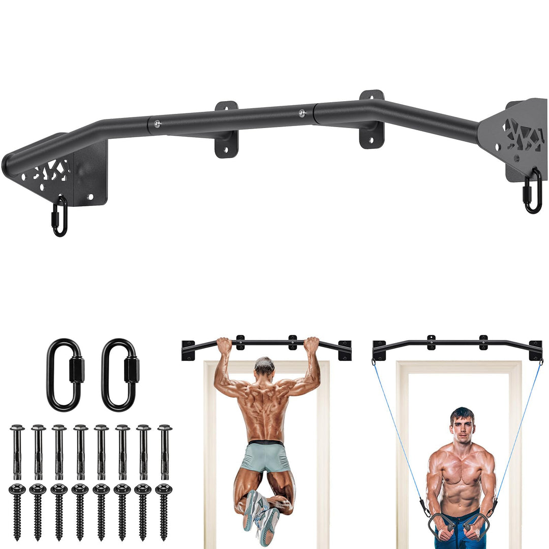 SELEWARE klimmzugstange türrahmen klimzugststange wand - Wandmontage Latzugstangen Home Gym Workout