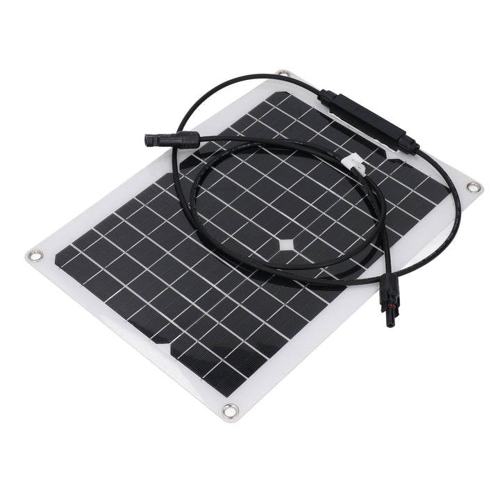 18 V 15W Kleines Solarpanel Flexible Kit für Batterieladung, Wohnmobil, Überwachungskamera, Off -Git