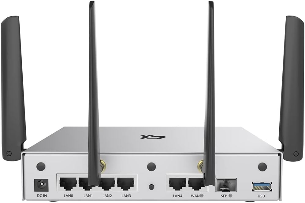Turris Omnia Wi-Fi 6 | 2 GB RAM, hi-Performance, Open Source &amp; WiFi/NAS/printserver/Virtual Server,