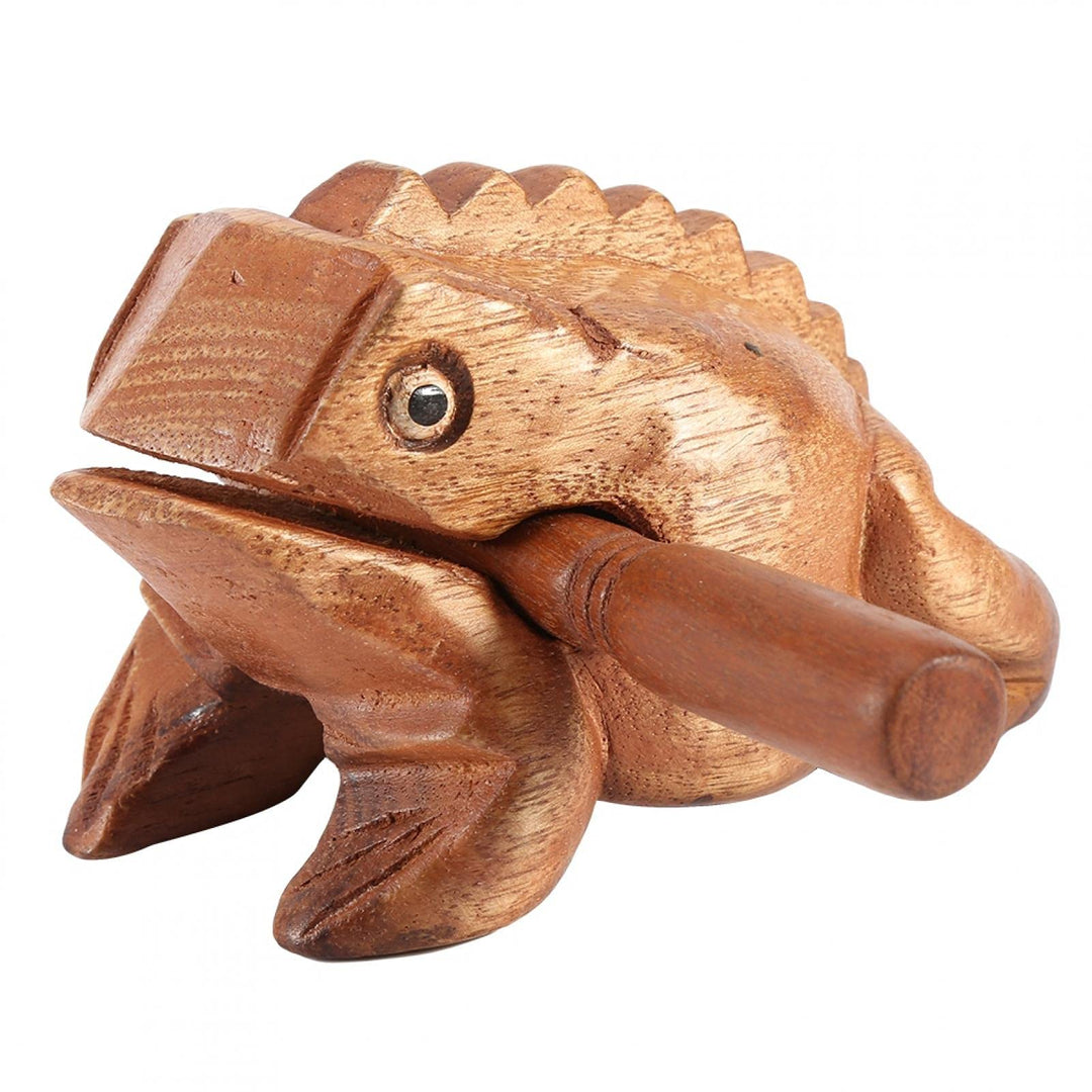 Tyenaza Hölzern Frosch Musikinstrument Knackfrosch Holzfrosch Thailand Traditionelles Handwerk Holz