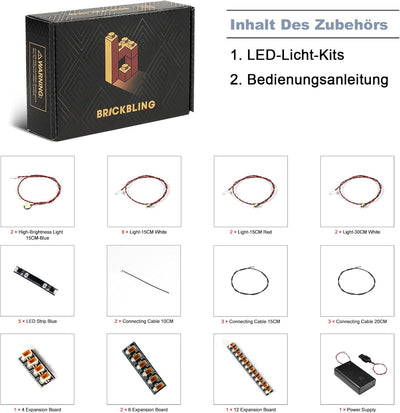 Led Licht Set Kompatibel mit Lego 42180 Technic 42180 Mars Crew Exploration Rover Bauset (Kein Model