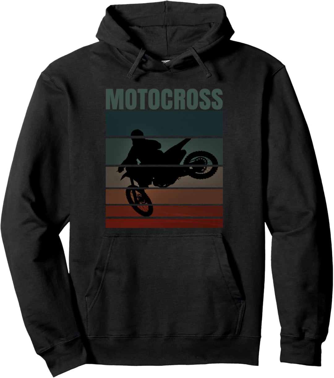 Motocrossfahrer Geschenk für Motocross Fans - Motocross Pullover Hoodie