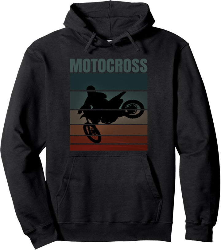 Motocrossfahrer Geschenk für Motocross Fans - Motocross Pullover Hoodie