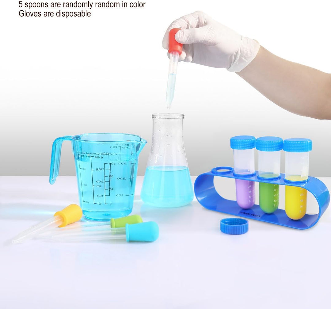 UNGLINGA Wissenschaft Experimentierkästen für Kinder - Laborkittel Wissenschaftlerin Anziehen und Ro