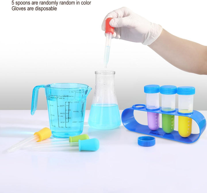 UNGLINGA Wissenschaft Experimentierkästen für Kinder - Laborkittel Wissenschaftlerin Anziehen und Ro