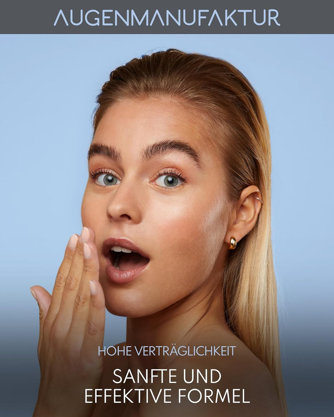 Augenmanufaktur Lashlift Basis Kit mit Fläschchen - Wimpernlifting - Voluminösere Wimpern - Schonend