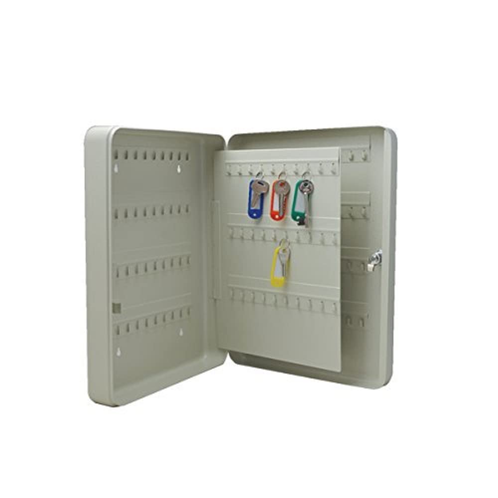 Q-Connect KF04275 Schlüsselschrank - 140 Haken, Zylinderschloss 140 Schlüssel, 140 Schlüssel