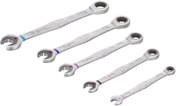 Wera 05020013001 6000 Joker 11 Set 1, Maul-Ringratschenschlüssel-Satz, metrisch, 11-teilig 11-teilig