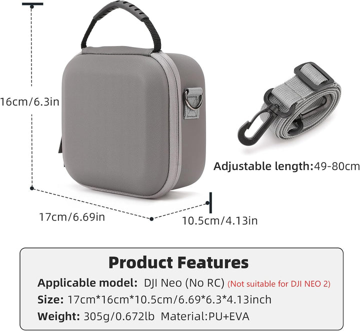 Tasche DJI Neo Drohne Tragetasche DJI Neo Case Schutztasche für DJI Neo No RC Tragbare DJI Neo Fly M